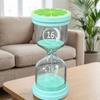 Marcaron Fruit Pattern Hourglass Portable Minutes Timer Creative Sand Clock Timer  Kid Gift