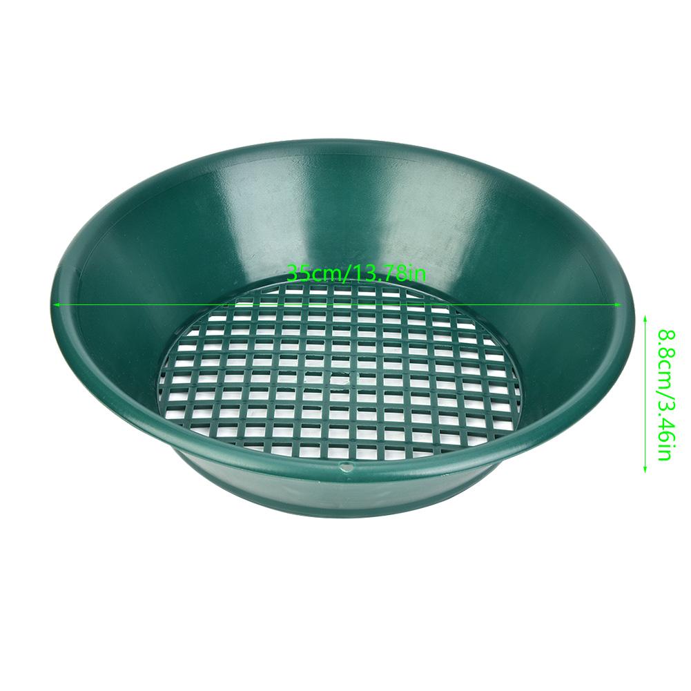 Gold Pan Panning Classifier Mesh Screen Mining Sifter Metal Detecting Tool