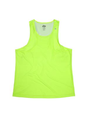 Seullouseondei Aero Running Singlet Sleeveless Top Neon Yellow