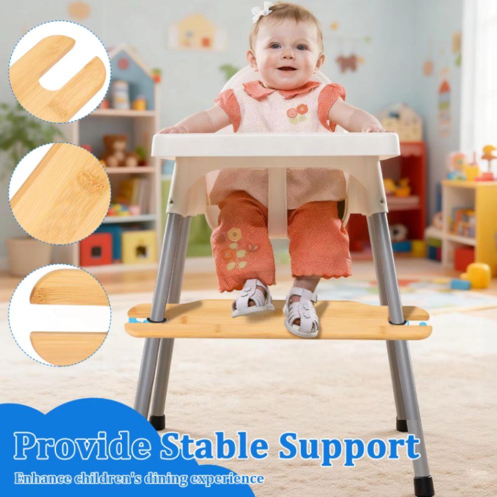 50cm Length Baby Highchairs Pedal Stable Design Highchair Accessory Nursery Furniture