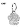 Puppy Town Jewelry Gift Mini Paw Pattern Puppy Dog Cat Collar ID Tag Pendant