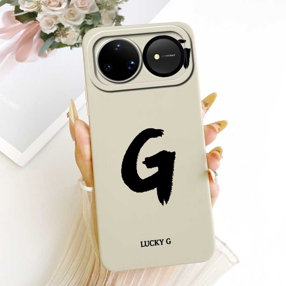 For Huawei nova 15 Ultra 5G Case SLY-AL00 Silicone Cover For Huawei Nova15 Ultra 5G 6.84" Fashion Simple Letters A-Z Phone Shell