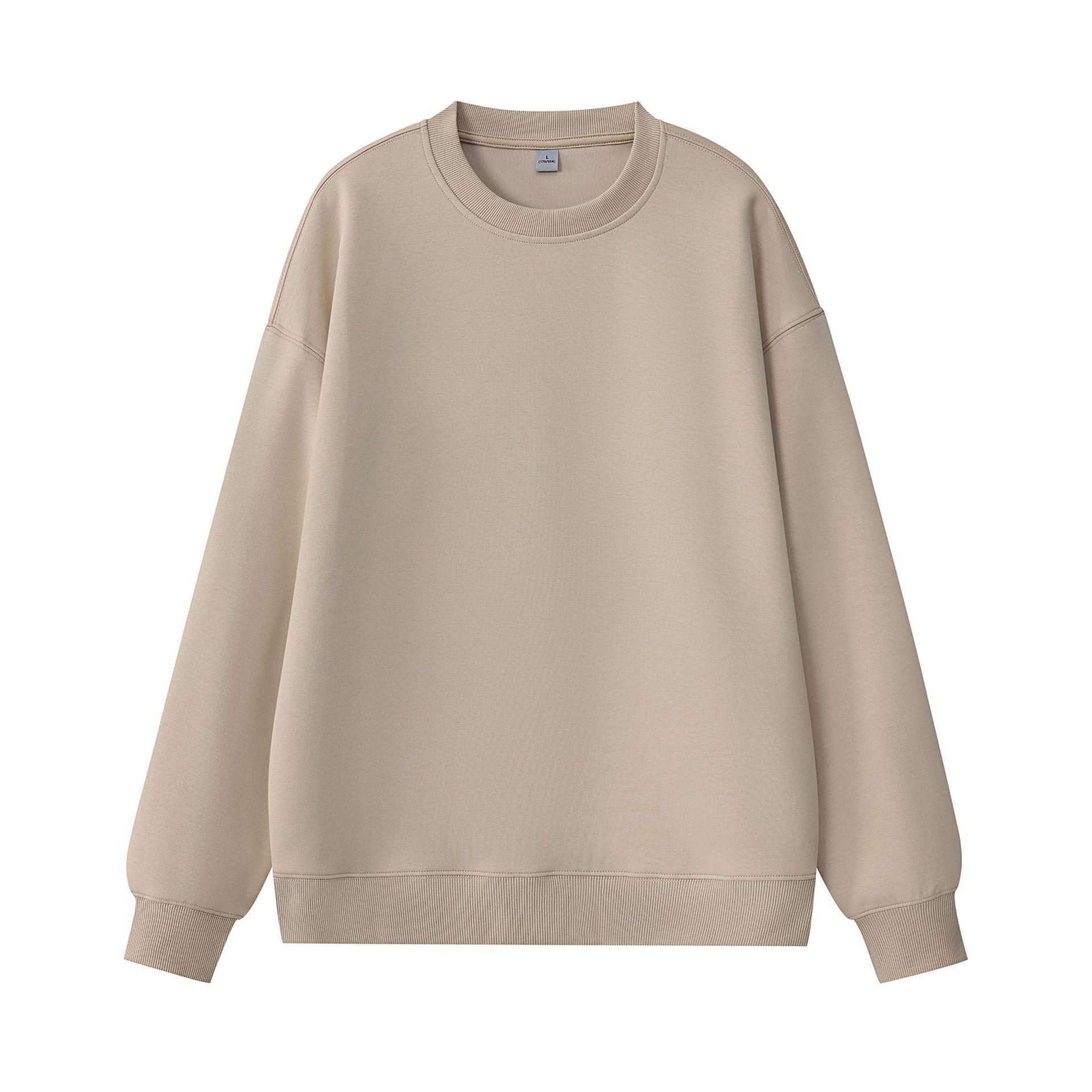 

Unisex Round Neck Sweatshirt with Printed Logo - Lightweight, Breathable, Suitable for Spring and Autumn 4XL