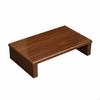 2in1 Hardwood Wood Foot Rest Stool, Office Under Desk Step, NonSlip, Multipurpose
