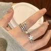 Adjustable Contemporary Copper Ring Adorned With Stunning Zircon For Fashion Womens