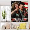 Classic Action Movie TTop GGun Colorful Tapestry Wall Hanging Bohemian Wall Tapestries Mandala Wall Art Decor