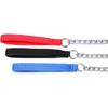 Heavy Duty Dog Chain Leash, Metal Dog Leash for Medium Dogs and Large Dogs (Black, 6ft. X 3.0mm)