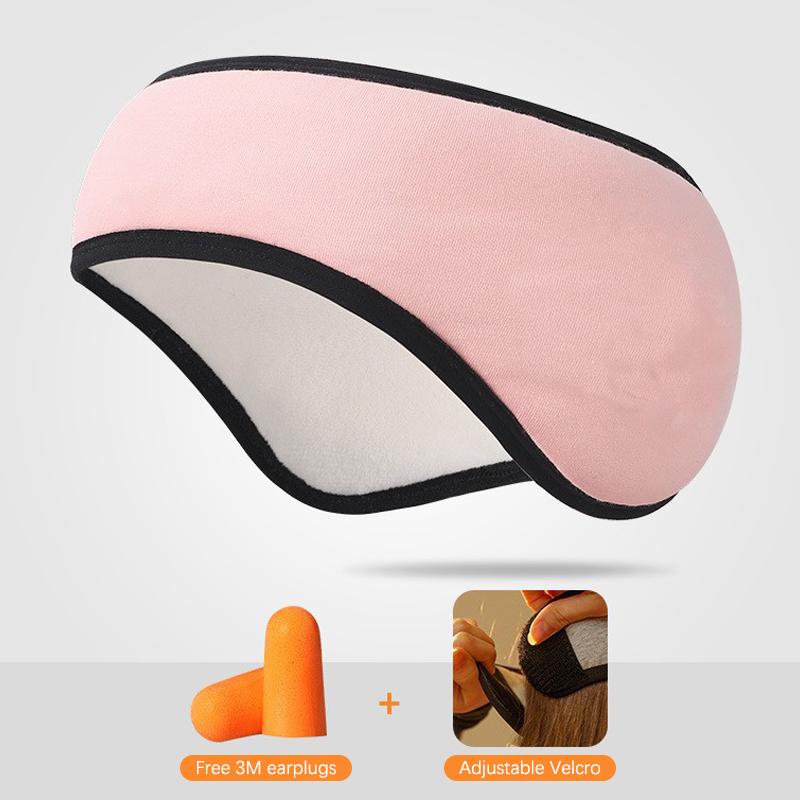 Earmuff Sleep Mask Plush Cute Dream Sleeping Mask Eyemuff Cover Women Warm Relax Plush Blindfold Cotton Eyes Bandage Anti-Noise