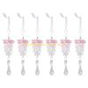 92MF 6 Pcs Simulated Pinecone Pendant Ornament Christmas Decorations Easy To Use For Home Party Garden Decoration