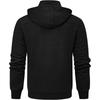 Men's Solid Color Plaid Hooded Sweatshirt Men's Casual Pocket Half Zipper Hooded Sweatshirt