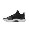 Under Armour Curry 5 'Black' (Unisex) Black / White / Silver Basketball Shoes 3020657 101