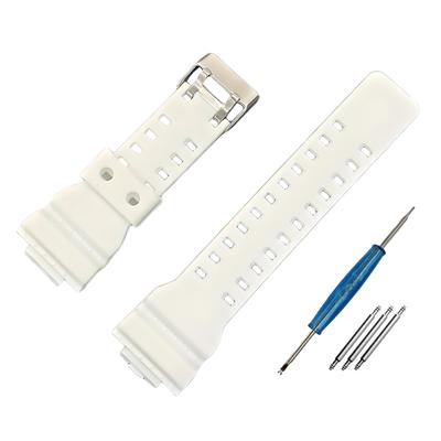 Tyqzor 16mm Wide Resin Watch Band, Compatible with G-SHOCK GA-110B, GW-8900, GA-100A, GR-8900A, G-8900A, GA-100, GA-120, GA-140, and GA-150 Series.