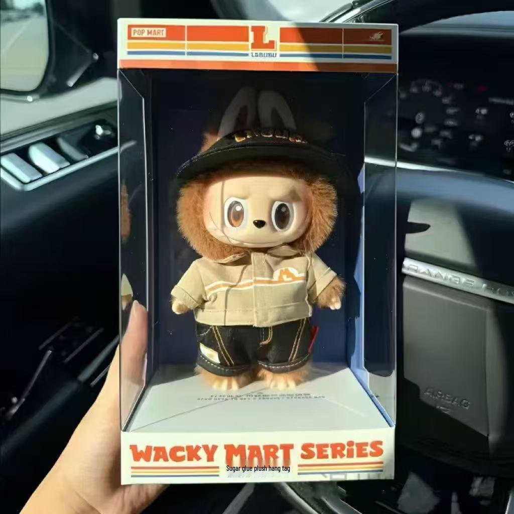 POPMART Labubu Coca-Cola Edition Vinyl Plush Blind Box - Sit Sit Party Series Trendy Toy
