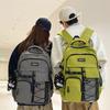 Fashion Backpack for Men & Women – Large Capacity School Bag with Multiple Pockets & Water Bottle Holder – Perfect for Daily Use