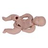 60cm Unpainted Reborn Baby Doll DIY Lifelike Infant Toddler Doll Mold Parts Set Toy