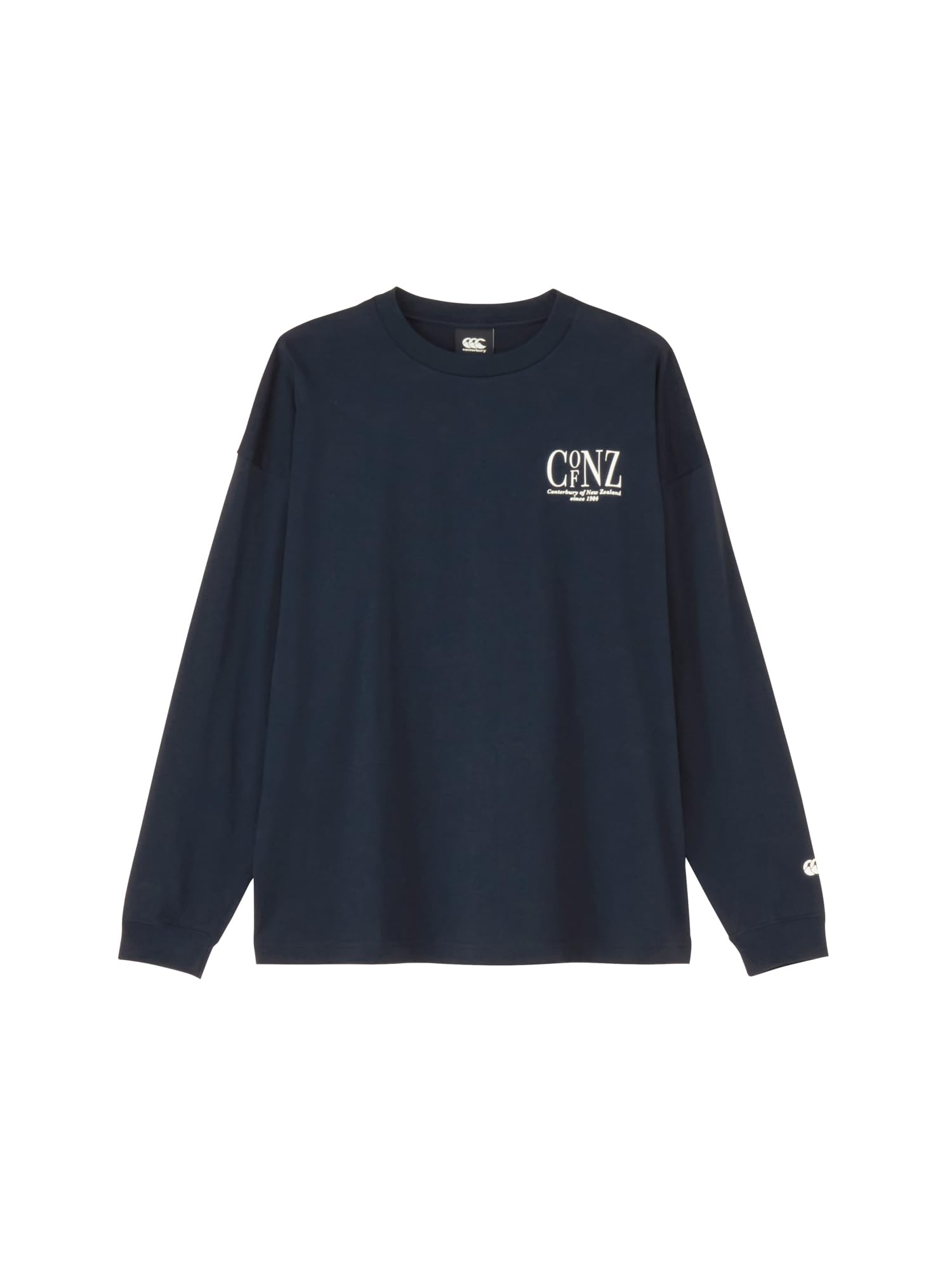 

Кентербери Футболка с длинным рукавом с логотипом, темно-синий, размер M