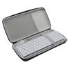 Hard Carrying Case Black Storage Bag Soft Gray Lining for ROG Falchion RX Low Profile Mechanical Wireless Keyboards