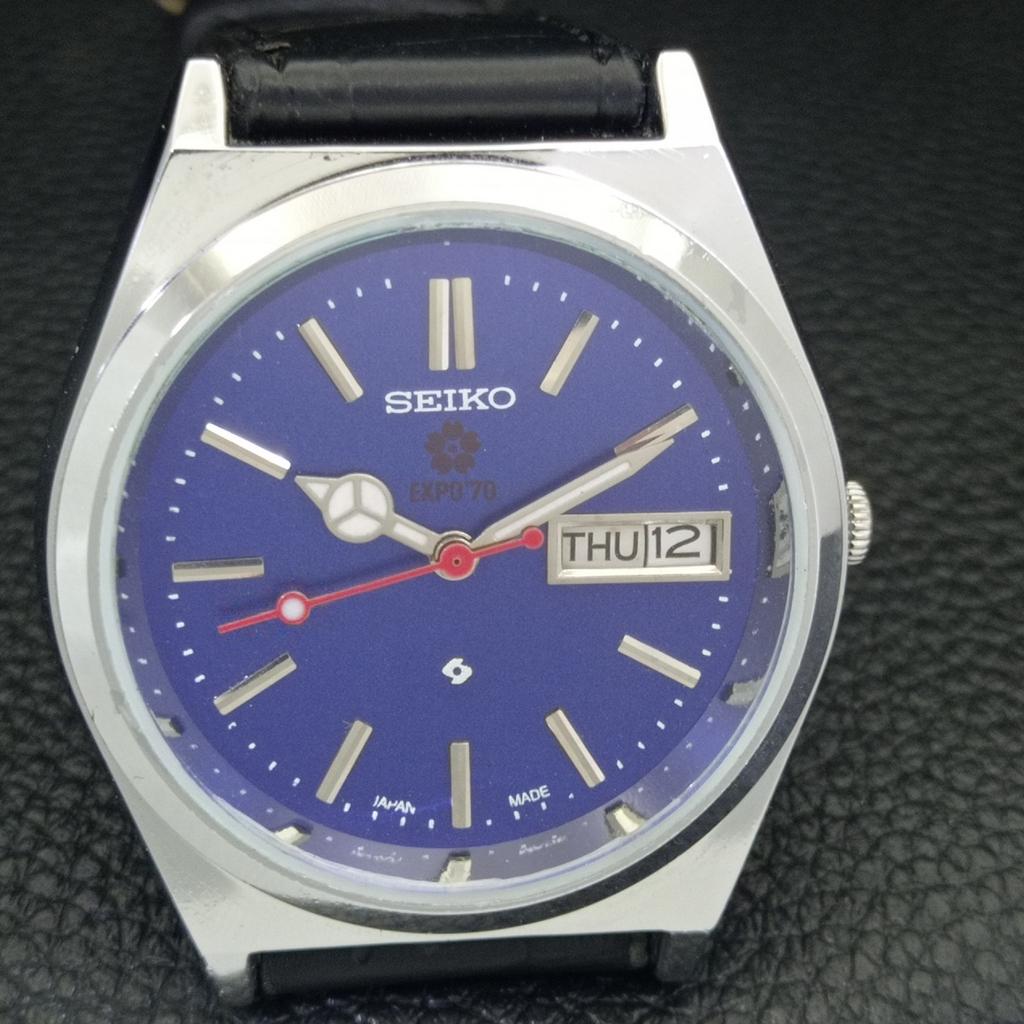 REFURBISHED VINTAGE SEIKO EXPO 70 AUTOMATIC 6309A JAPAN MENS WATCH a441788-1 Sk-a441788