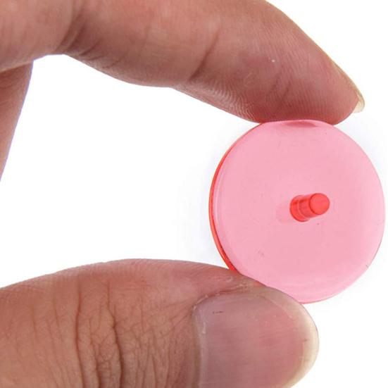 50/100/150Pcs Golf Ball Marker High Visibility Colorful Transparent Plastic 24MM Golf Ball Position Marker Golf Accessories Men Women Golfer Gift