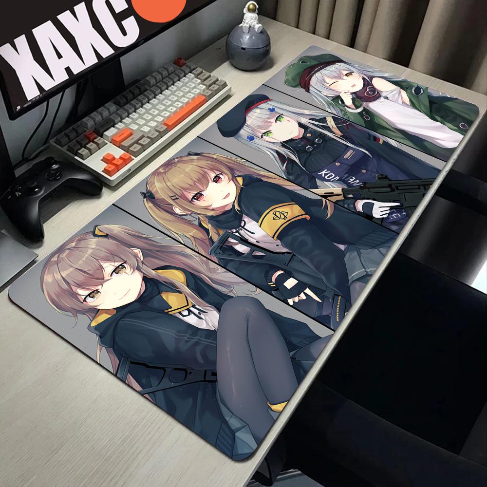 Ump GGirls Frontline Mousepad Large Gaming Mouse Pad LockEdge Thickened Computer Keyboard Table Desk Mat