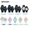 Orologio al Quarzo Luminoso Sanda: Orologio da polso digitale sportivo unisex impermeabile