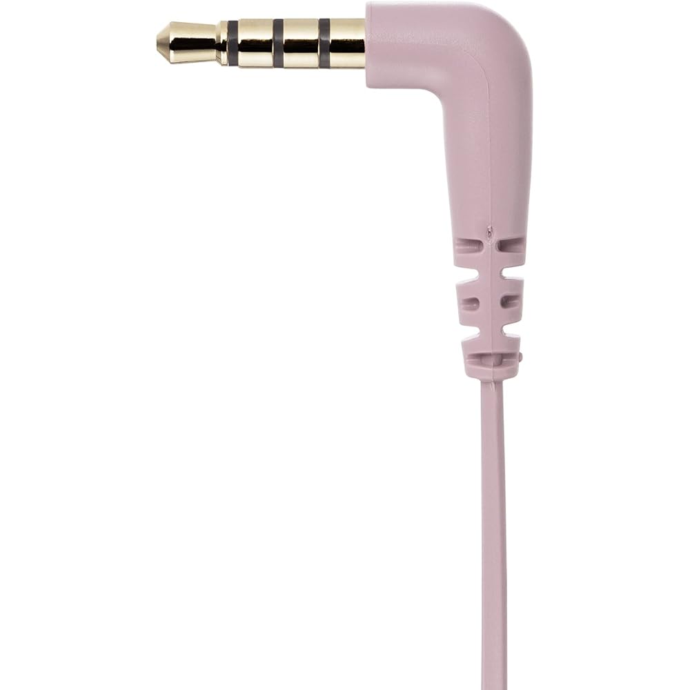 Panasonic In-Ear Headphones, Smartphone/iPhone Compatible, Pink, RP-TCM360-P