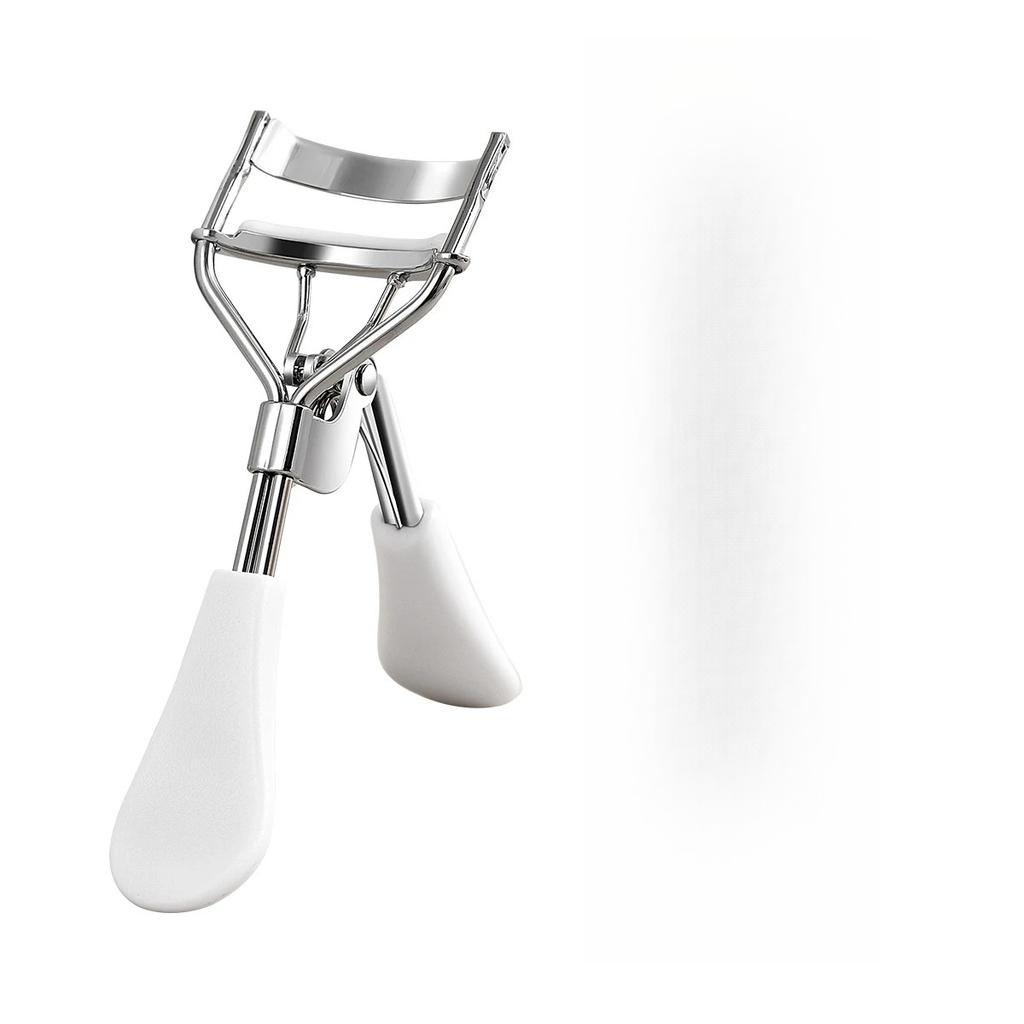 Portable Eyelash Curler with 15 Silicone Pads and Stainless Steel Eyelash Curler, Used for Eyelash Extension and Curling Tools