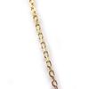 Altesse [F7136] - Gold Plated 'Scarlett' Ruby Necklace - 24x10 Mm