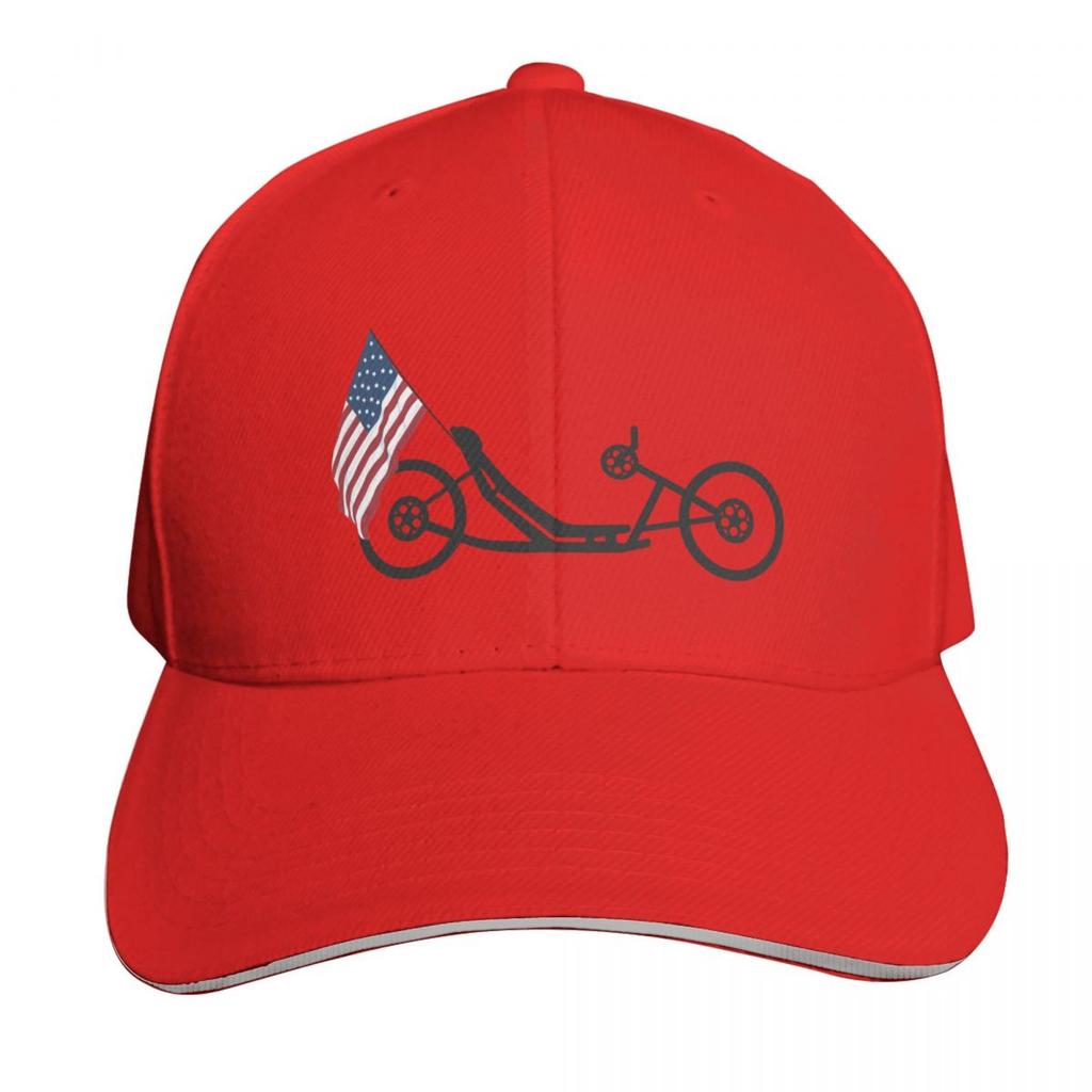 Recumbent Life Design  Hand Cycle Flag Baseball Cap Outdoor Golf Running Hiking Summer Beach Travel Streetwear Hip Hop Trendy