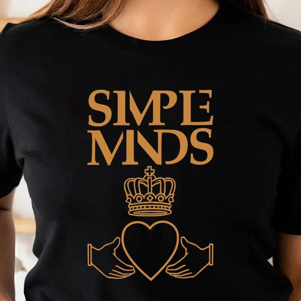 HOT NEW Simple Minds band logo T-shirt short sleeve All sizes S-5Xl 2F198 S