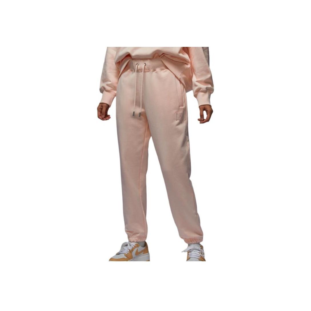 

Jordan Flight Fleece FW24 Мягкие свободные трикотажные спортивные брюки женские плавки Ice-Pomegranate HJ1327-838 XS