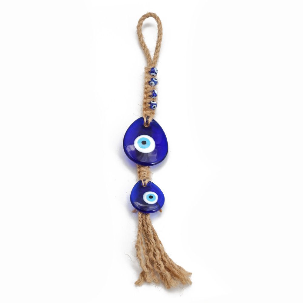 Eye Bead Handmade Crafts Evil Eye Pendant Wall Hanging Evil Eye Beads Keychain Evil Eye Keyring