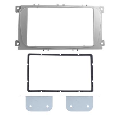 2Din 7in Navigation Fascias Frame DVD Radio Player Panel Trim Fits for Ford Focus 2004?2010