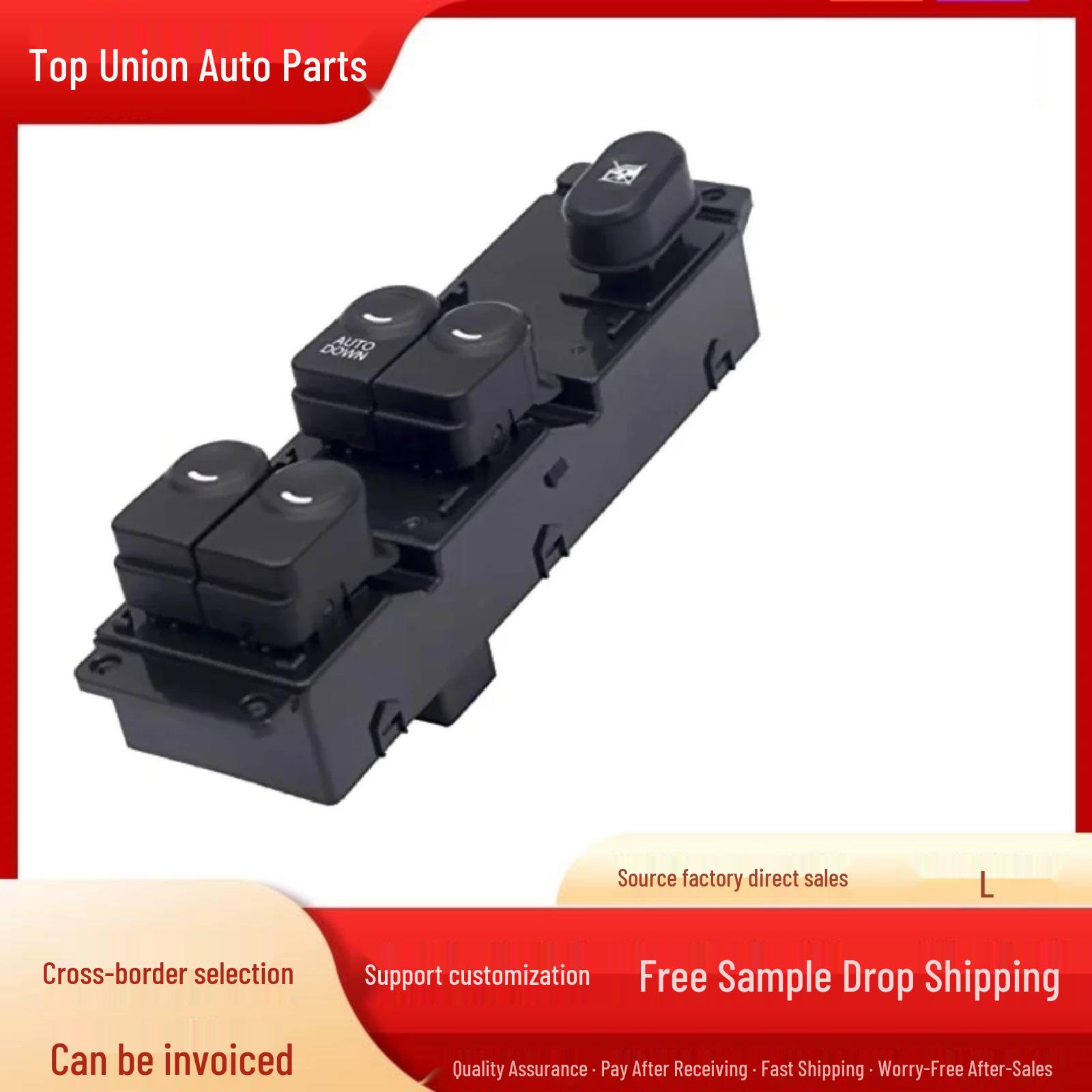 Electric Window Lifter Switch for 2011-2017 Hyundai, Front Left 93570-1R101 Electric
