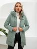 Cinemore New women's jacket spring High-Quality Mid-Length  Women coat Stitching Hooded Design Windproof Casual parkas 8226