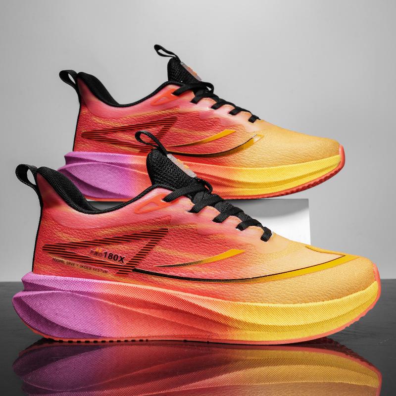 

Кроссовки для бега новые легкие дышащие сетчатые повседневные спортивные туфли мужские кроссовки попкорн ультралегкие амортизирующие универсальные кроссовки для пар 36