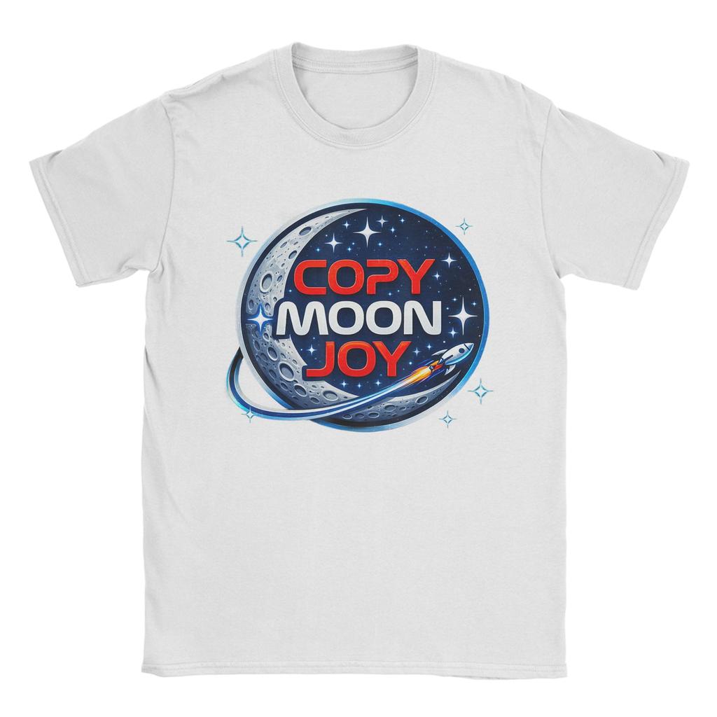 Unisex Unisex Copy Moon Joy Minimal Full Moon Space T Shirts Cotton Clothing Amazing Short Sleeve Tee Shirt Plus Size TShirts