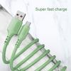Data Cable Fast Charging Stable Transmission Anti-winding Type-C Liquid Silicone Charging Cable