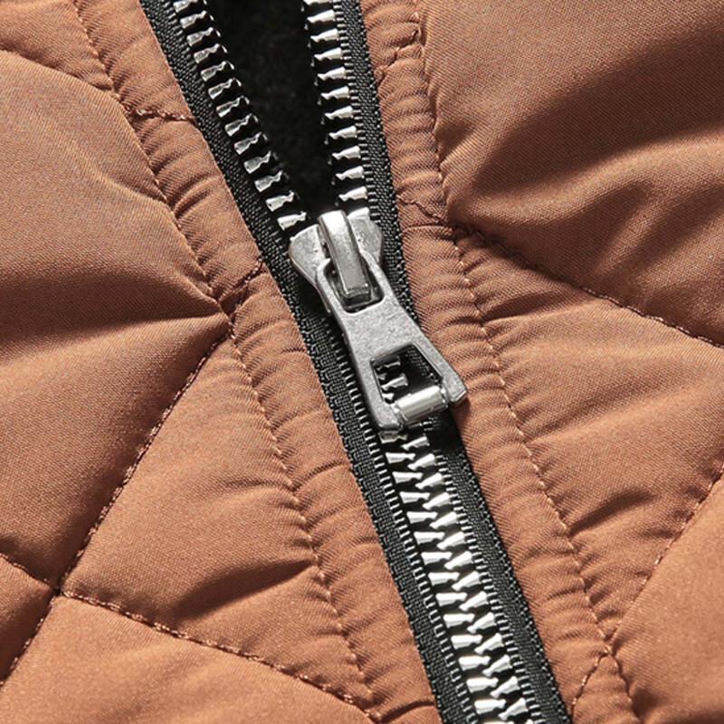 Pierre Cardin Men's Cotton-Padded Baseball Collar Jacket