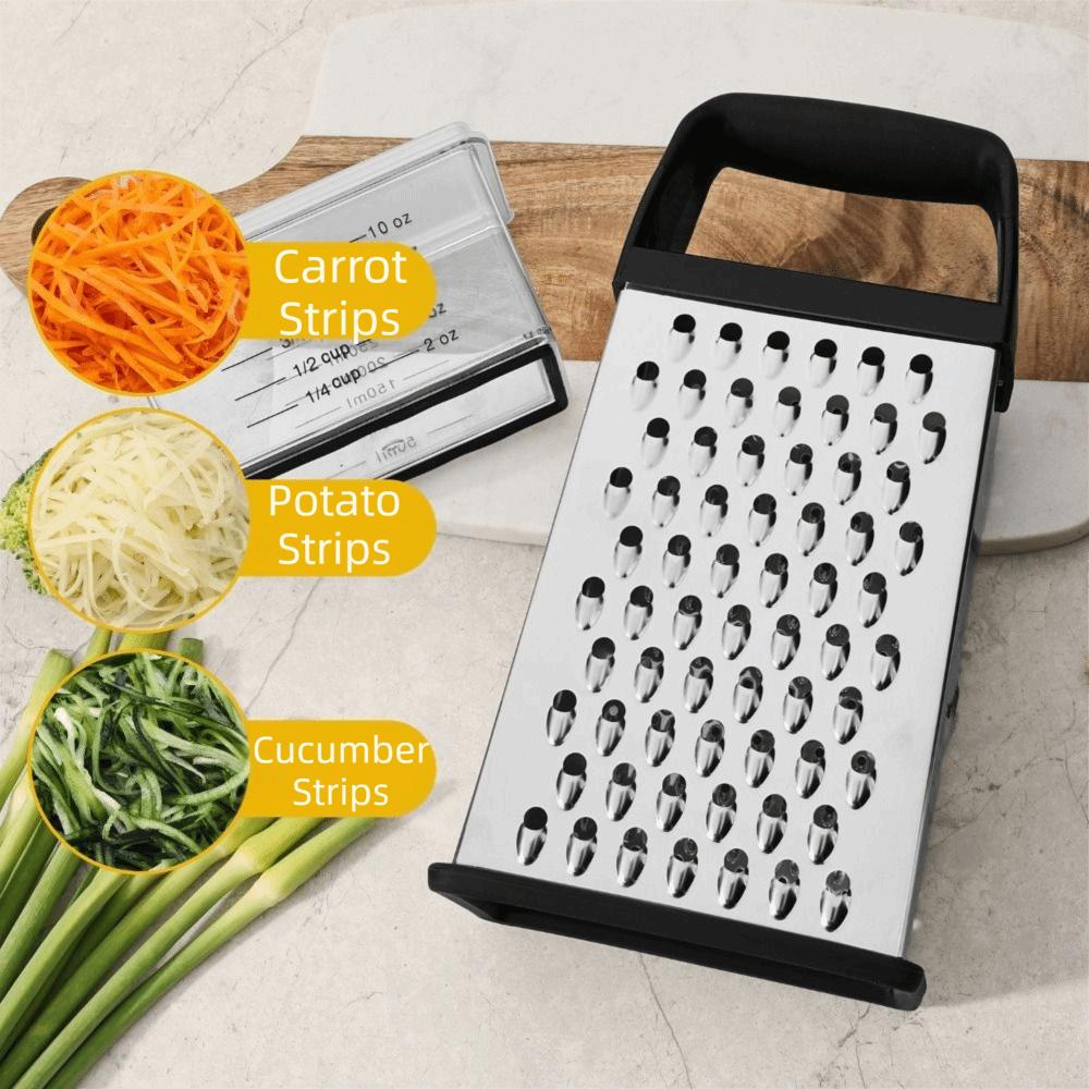 Four Sided Cheese Graters Multifunctional Kitchen Chopper Vegetable Slicer  Fruit Processing