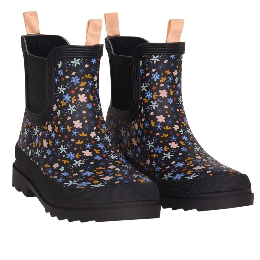 Gelert Childrens/Kids Chelsea Floral Leather Wellington Boots