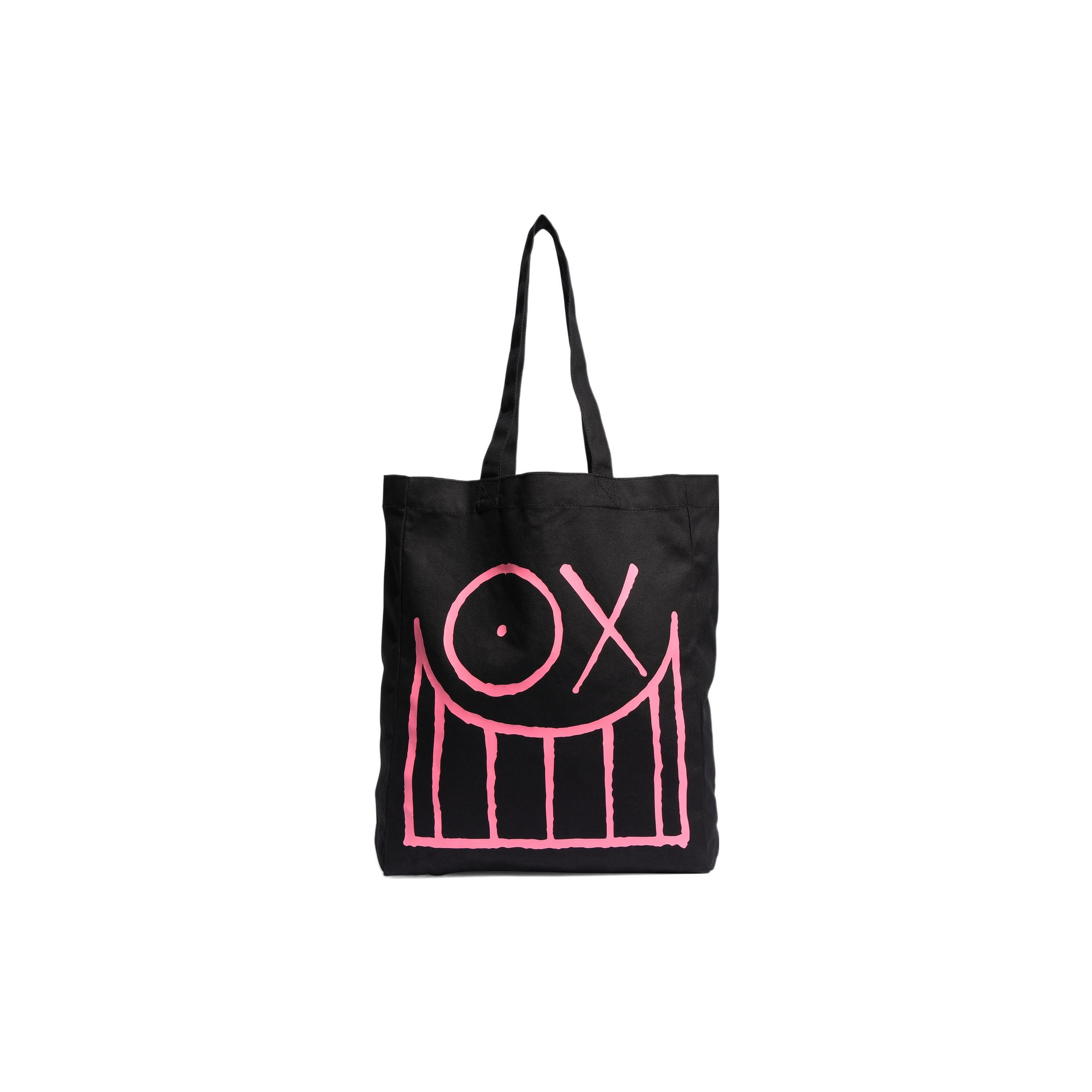 

Adidas Originals X André Saraiva Collaboration Printed Double Handle Cotton Tote Bag Unisex Tote Bags Black HZ7256 Black