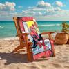 Spider-Man Beach Towel Outdoor Camping Beach Towel for Vacation Swim Outdoor Pool Absorbent Bath Towel