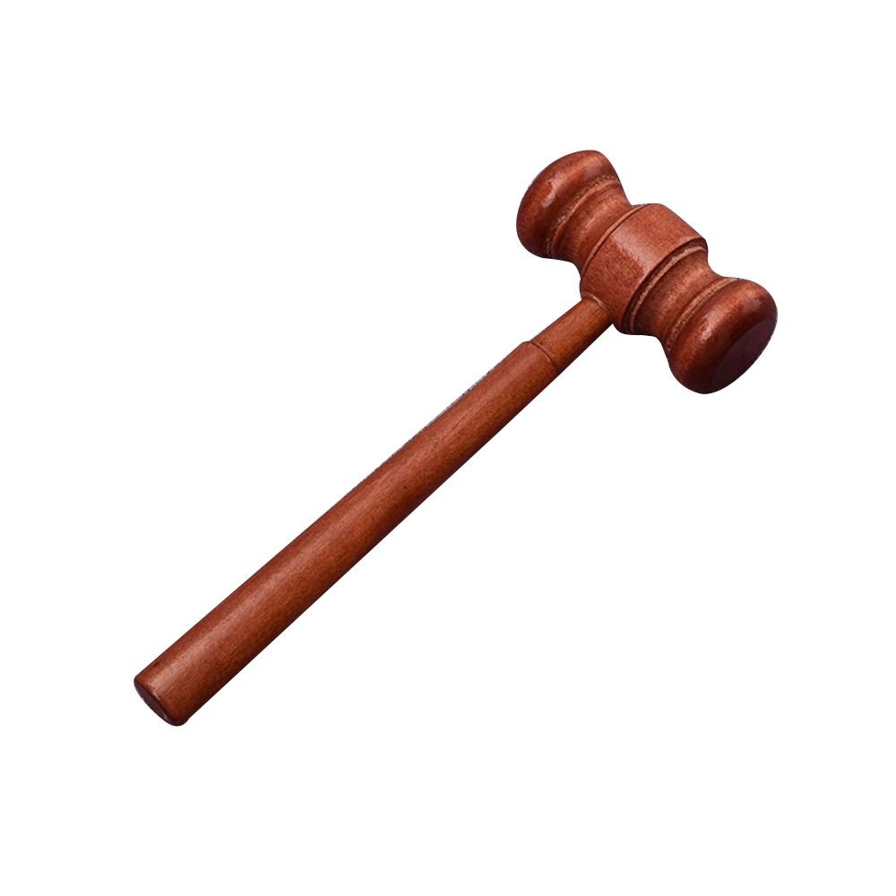 Handgefertigte Zarte Holz Richterhämmer Klang Handwerkzeuge Klangblock Holz Richterhammer Haltbar Für Anwalt Richter Auktionatorhammer
