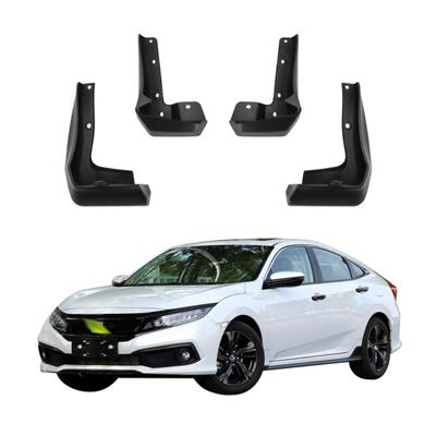 4PCS Car Mud Flaps Splash Guards Mudguards Car Mud Flaps Compatible with Honda Civic Sedan Sports 2019 2020