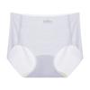 Ice silk seamless underwear summer thin mulberry silk crotch antibacterial mid-waist cool and breathable triangular ice muscle mask pants