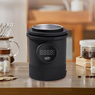 Taza de Café Recargable con Báscula, Precisión de 0,1 g, Espresso Multiusos para Espresso,
