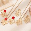High-End Ocean-Inspired Coral Necklace for Girls - Versatile, Fashionable Red Accessory