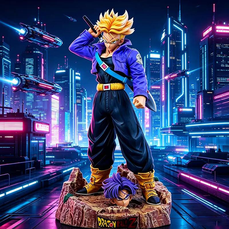 New Anime Figurine Dragon Ball Z Trunks Figure Super Saiyan Trunks Pvc Model Statue Collection Decoration Toys Gift