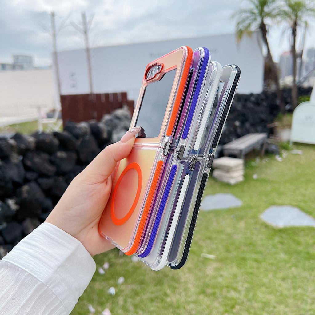 Xuncai Chameleon Anti-Slip Magnetic Case for Samsung Z Flip7/6/5
